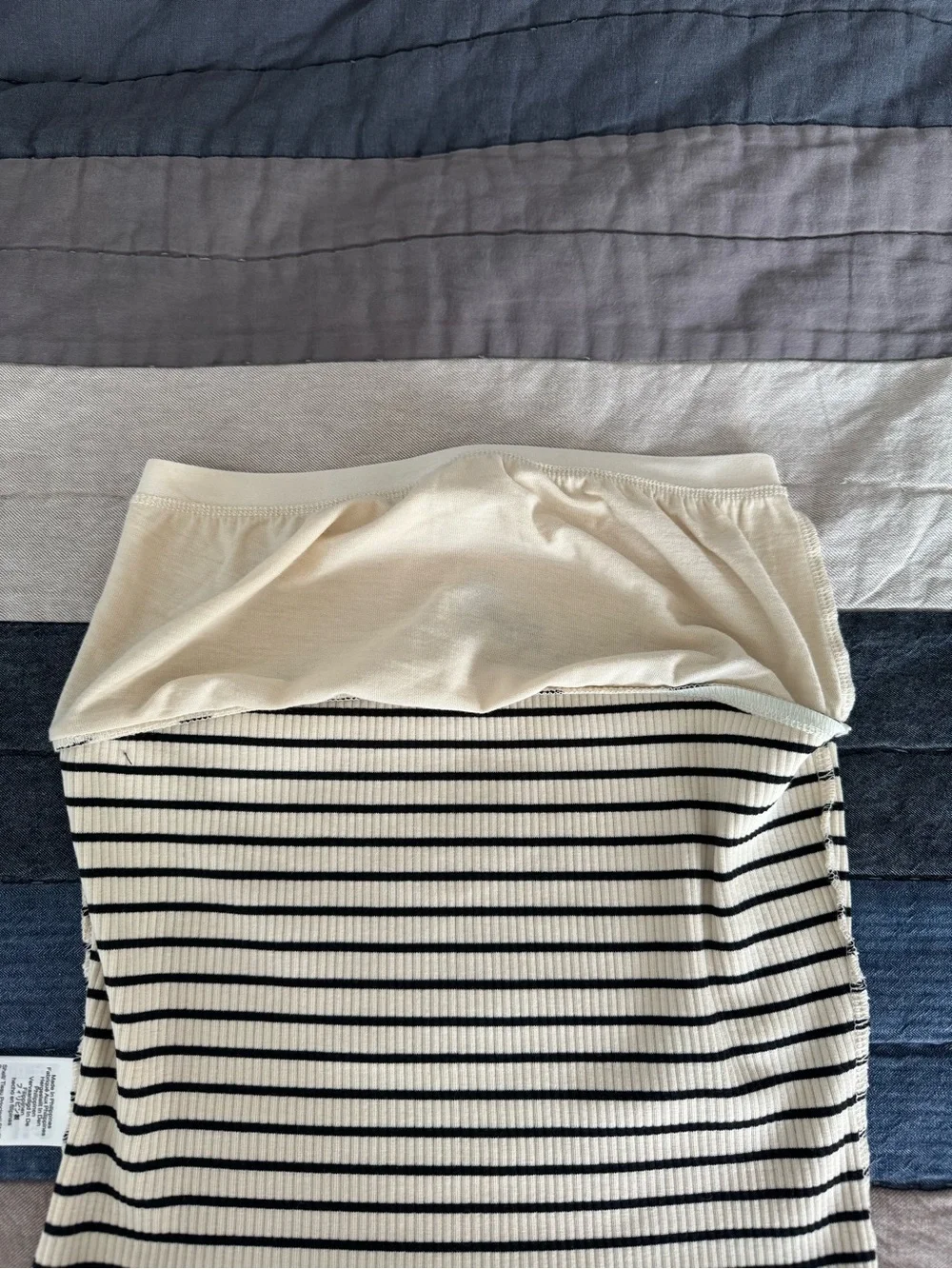 J..Crew Ribbed Tube Top - Picture 2 of 4